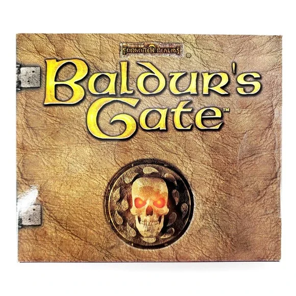 Baldur's Gate (PC, 1998) Not Big Box Brand New Factory Sealed