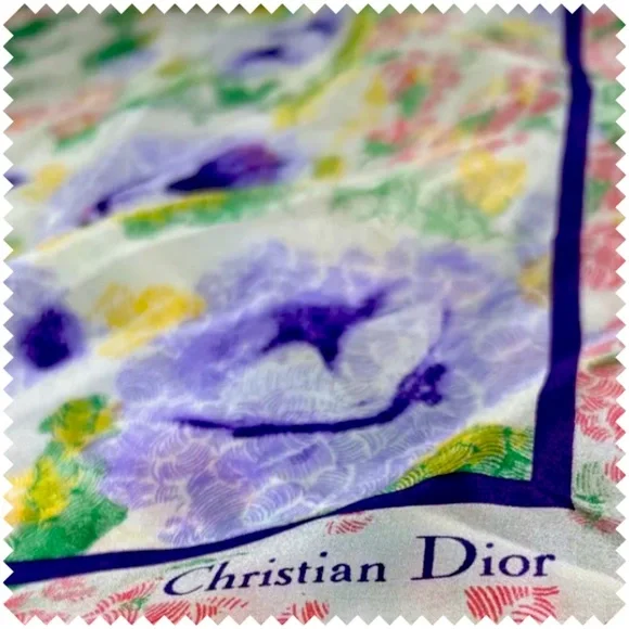 Christian Dior Silk Summer Scarf