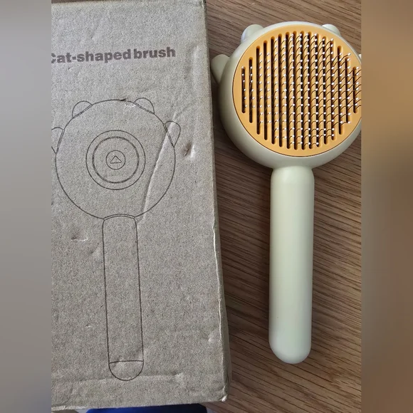 Bundle Of Dog and Cat-Shaped Pet Grooming Brush