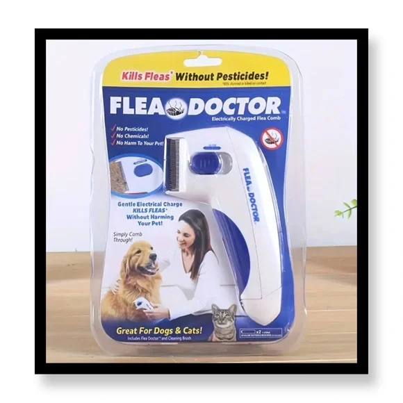 (New in package)Flea Doctor Electric Comb for Pets