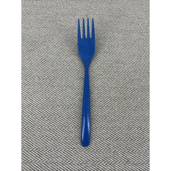 Cocpo Blue Melamine Solid Serving Cooking Fork