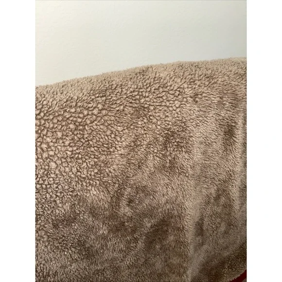 Pottery barn faux fur Throw Blanket cover 50