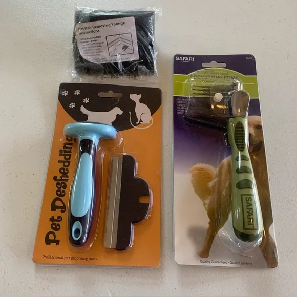 Pet Grooming Lot Of 3 Grooming Tools