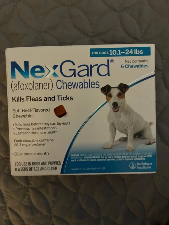 Nexgard for Dogs 10.1–24 lbs – 6 month supply