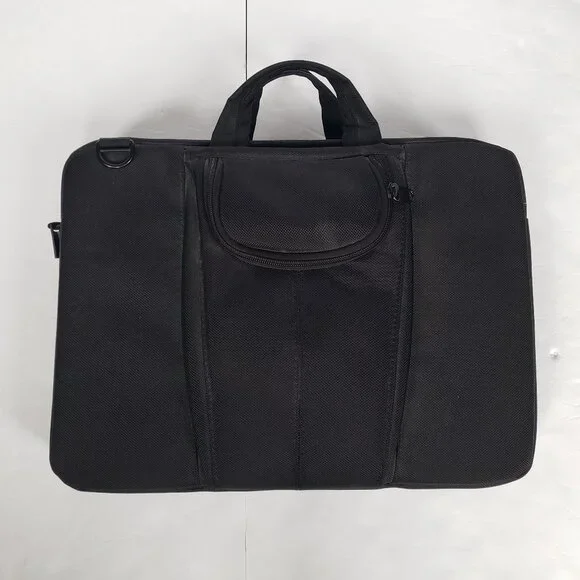Brenthaven Zero Impact Cushioned Briefcase Carry Laptop Bag In Black