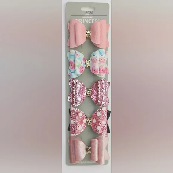 5 pcs Girls bows