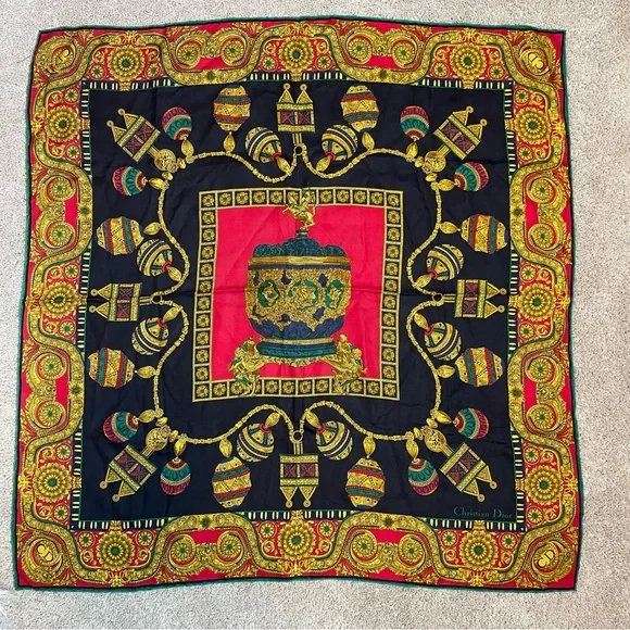 Christian Dior Silk Scarf