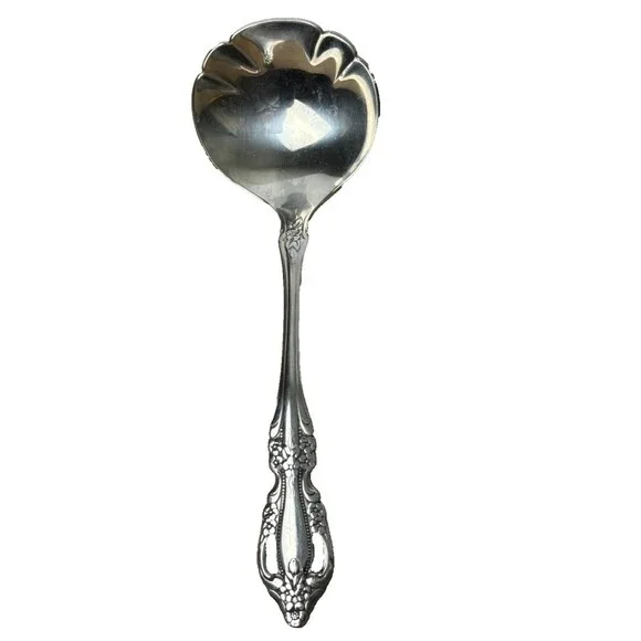 Oneida Gravy‎ Ladle Raphael Stainless Distinction Deluxe Flatware VTG Silverware