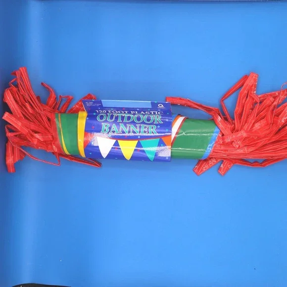 120 Foot Plastic Outdoor Banner Pennant Flags Party Decoration New