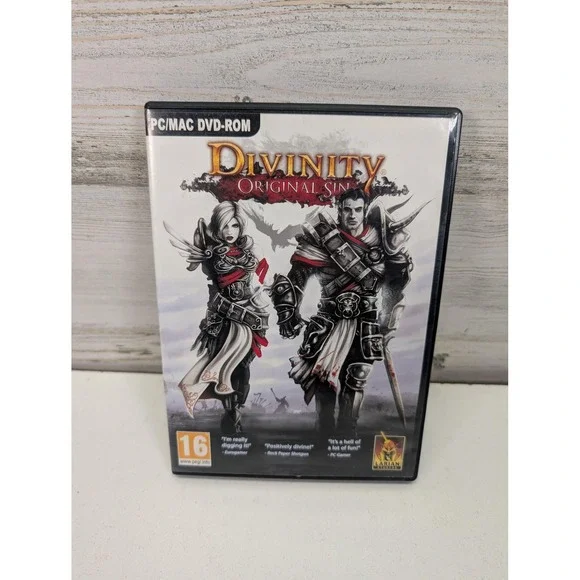 Divinity:‎ Original Sin 2 PC Mac Game Larian Studios PAL 2014 Manual PEGI 16