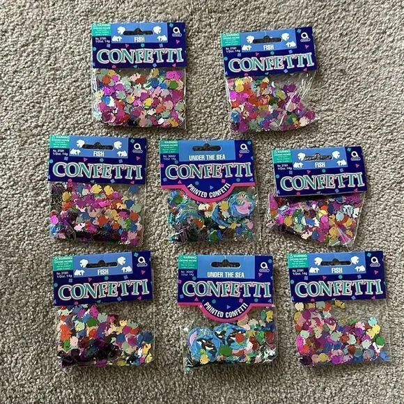 Amscan “Fish” and “Under the Sea” Confetti!