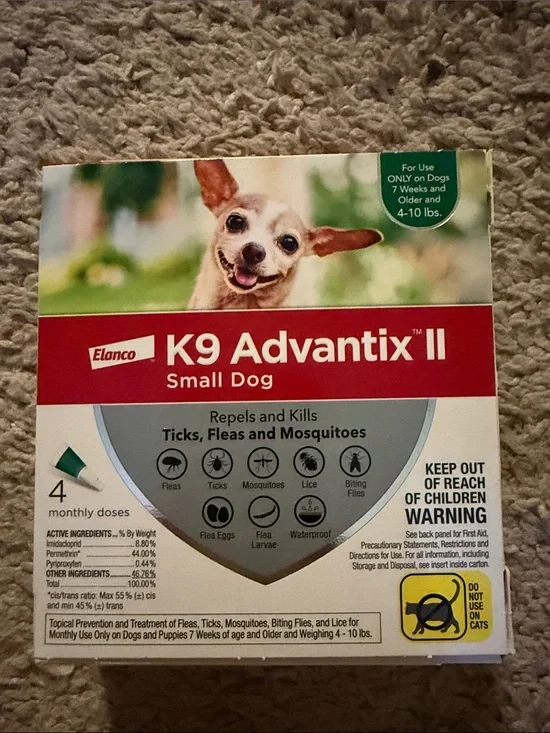 Elanco K9 Advantix II Small Dog Flea & Tick Treatment
