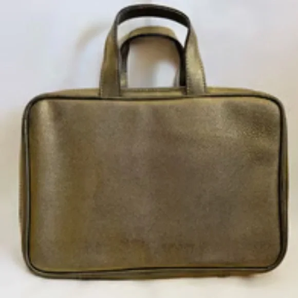 Sonia Kashuk Gold/Bronze Cosmetic Bags!NWOT!