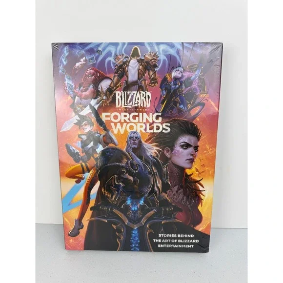 Forging Worlds Stories Behind the Art of Blizzard Entertainment Brand New Sealed