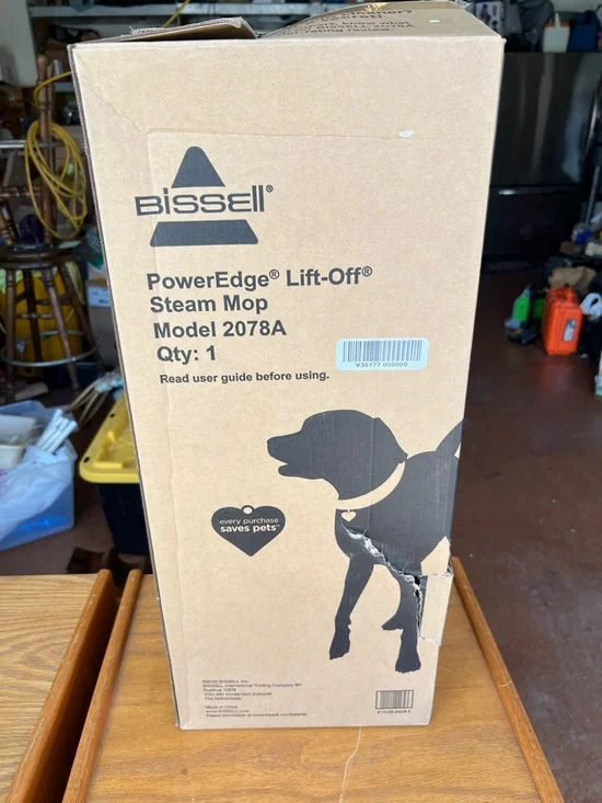 Bissell PowerEdge Lift-Off Steam Mop NEW!! In box