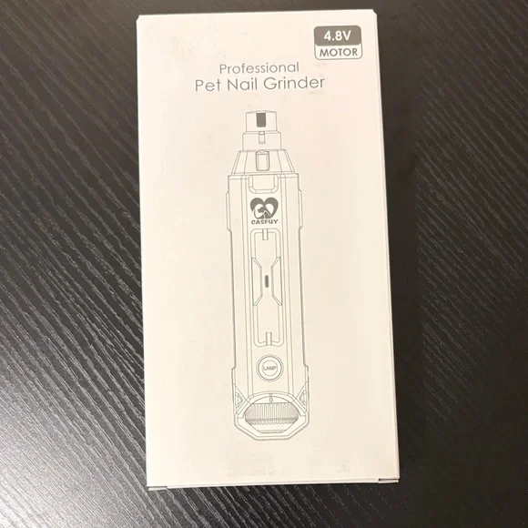 Casfuy 6 speed NWT professional pet nail grinder