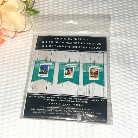 Photo Banner Kit - Teal