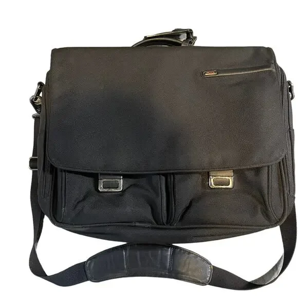 TUMI Leather Trimmed Canvas Briefcase Description Tumi Briefcase Blank