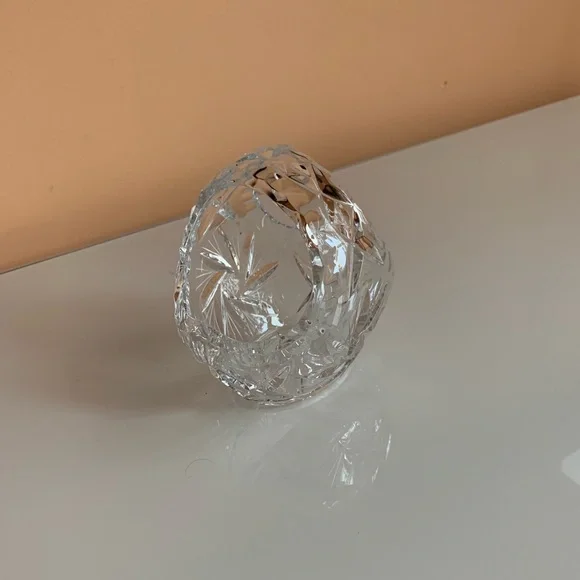 Crystal vase made in Germany new