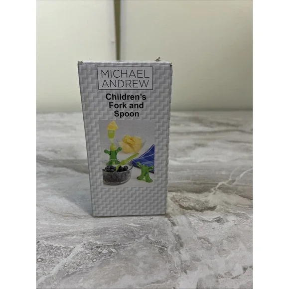 Michael Andrew Children's Fork and Spoon Set