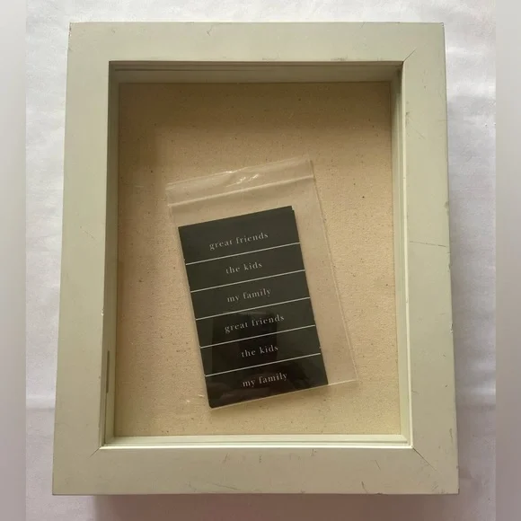 Pottery Barn shadow box
