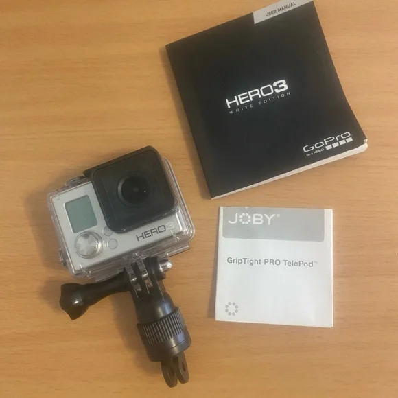 GoPro HERO3 with waterproof case