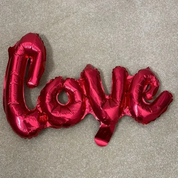 Love Balloons - Air fill (not helium) 5 pack!