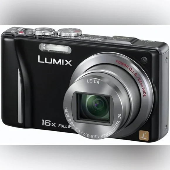Panasonic Lumix DMC ZS15 Black 12.1MP Digital Camera w/16 Zoom