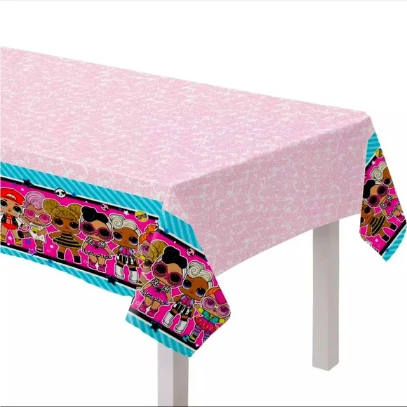 LOL Surprise Pink Tablecloth