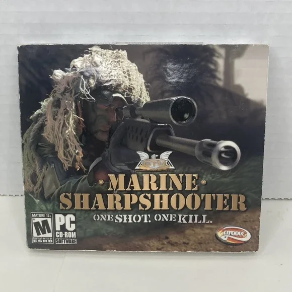 CTU: Marine Sharpshooter One Shot One Kill (PC, 2003) NWT Sealed ATARI