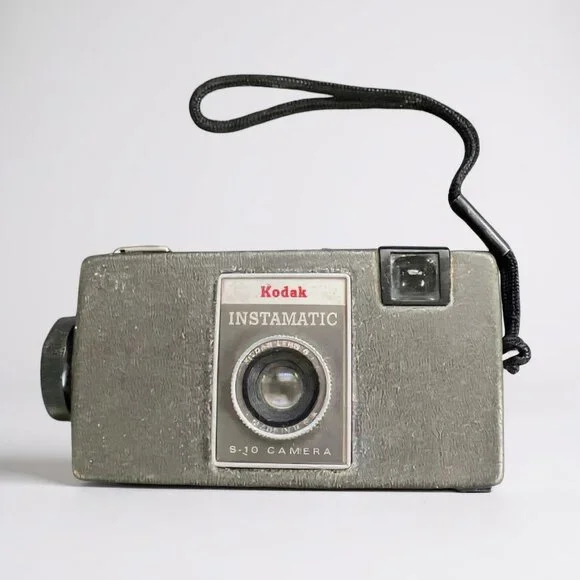Kodak Instamatic 8-10 Vintage Camera With Black Strap
