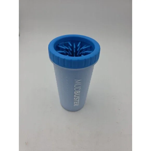Dexas MudBuster Portable Dog Paw Cleaner Large Blue (PW720312)