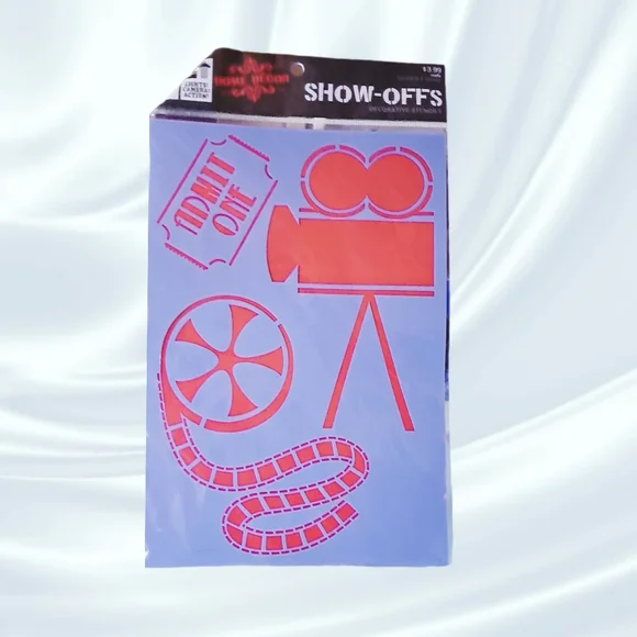 🎄10/$20. SHOW-OFFS Decorative Stencils Home Decor NWT