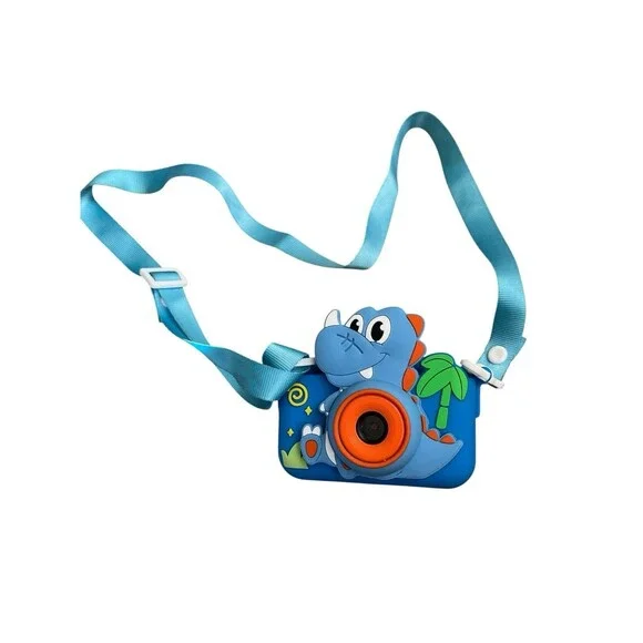 Kokodi Kids Camera Dinosaur Toddler Digital Camera Ages 3-12 Boys Selfie Case