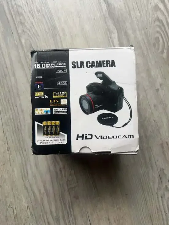 HD Videocam 16.0 Megapixel SLR Style Digital Camera