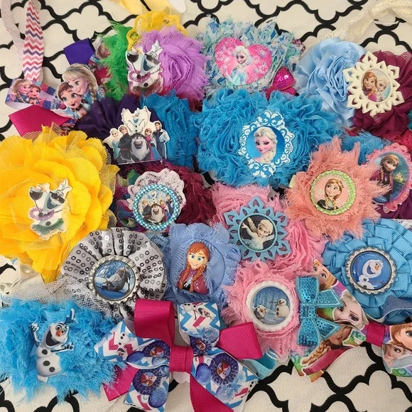 New Reseller Frozen Themed Hair Accessory Bundle