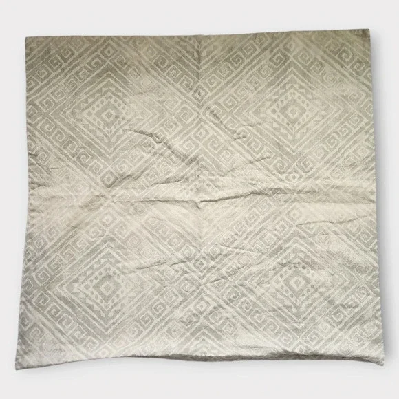 Pottery Barn Cotton Linen Euro Sham Size 24