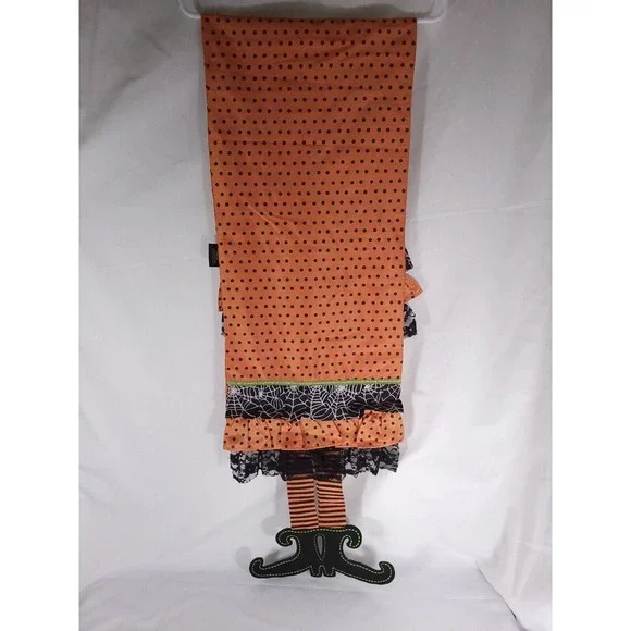 Witch Feet Halloween Table Runner 67