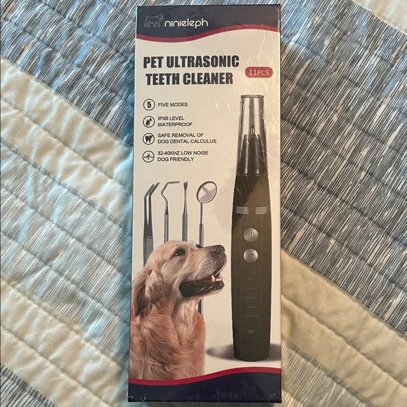 Black Pet Ultrasonic Teeth Cleaner