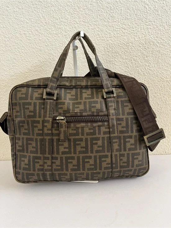 FENDI ZUcca unisex Messenger bag