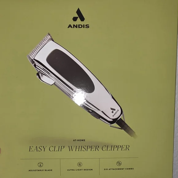 Andis At-Home Easy Clip Whisper Clipper Set