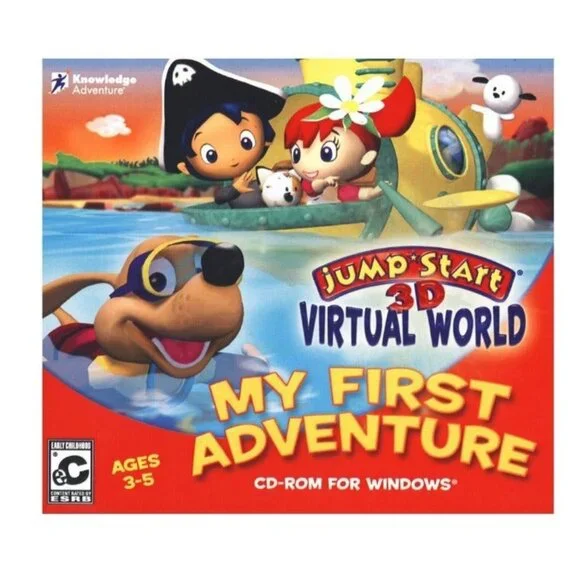 JumpStart 3D Virtual World: My First Adventure Video Game