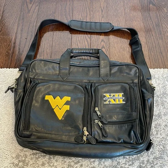 West Virginia university WVU big 12 conference briefcase