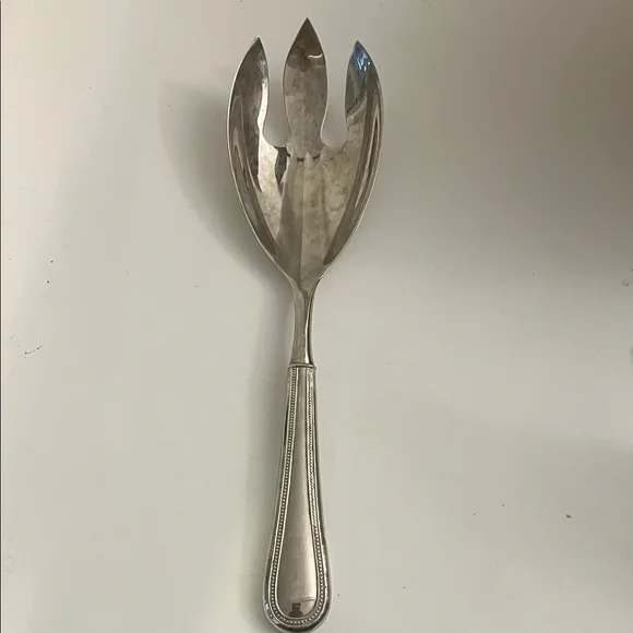 Elegant Silver Salad Server