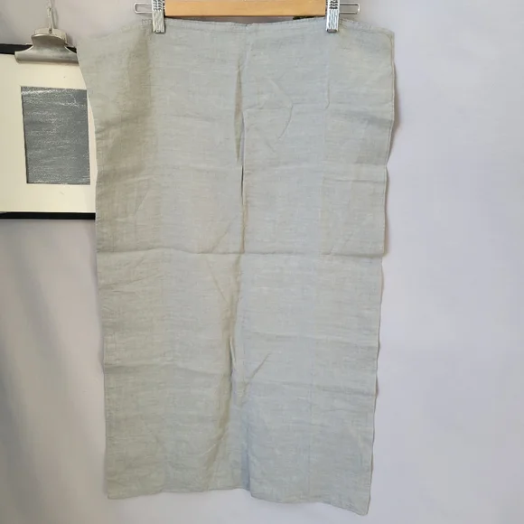 NEW Restoration Hardware Stonewashed Linen Standard Pillowcase Gray Fog