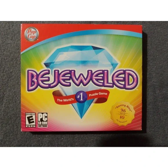 Bejeweled - PC - Video Game - Pop Cap