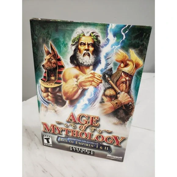 SEALED New Age of Mythology (PC, 2002) Small‎ Box