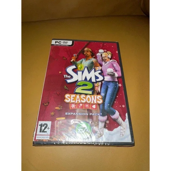 The Sims 2 Seasons Expansion Pack PC DVD EA‎ Games New Sealed Physical Disc