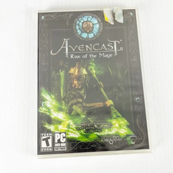 Avencast Rise of the Mage PC DVD-ROM Video Game Sealed