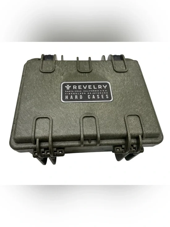 Revelry Olive Green Fiberglass Reinforced Hard Case
